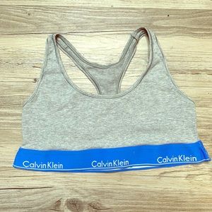 Calvin Klein Razor Bazk Sports Bra Size Large